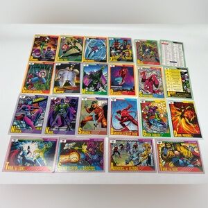 Marvel Cards 1991 Vintage Trading Cards 1990’s